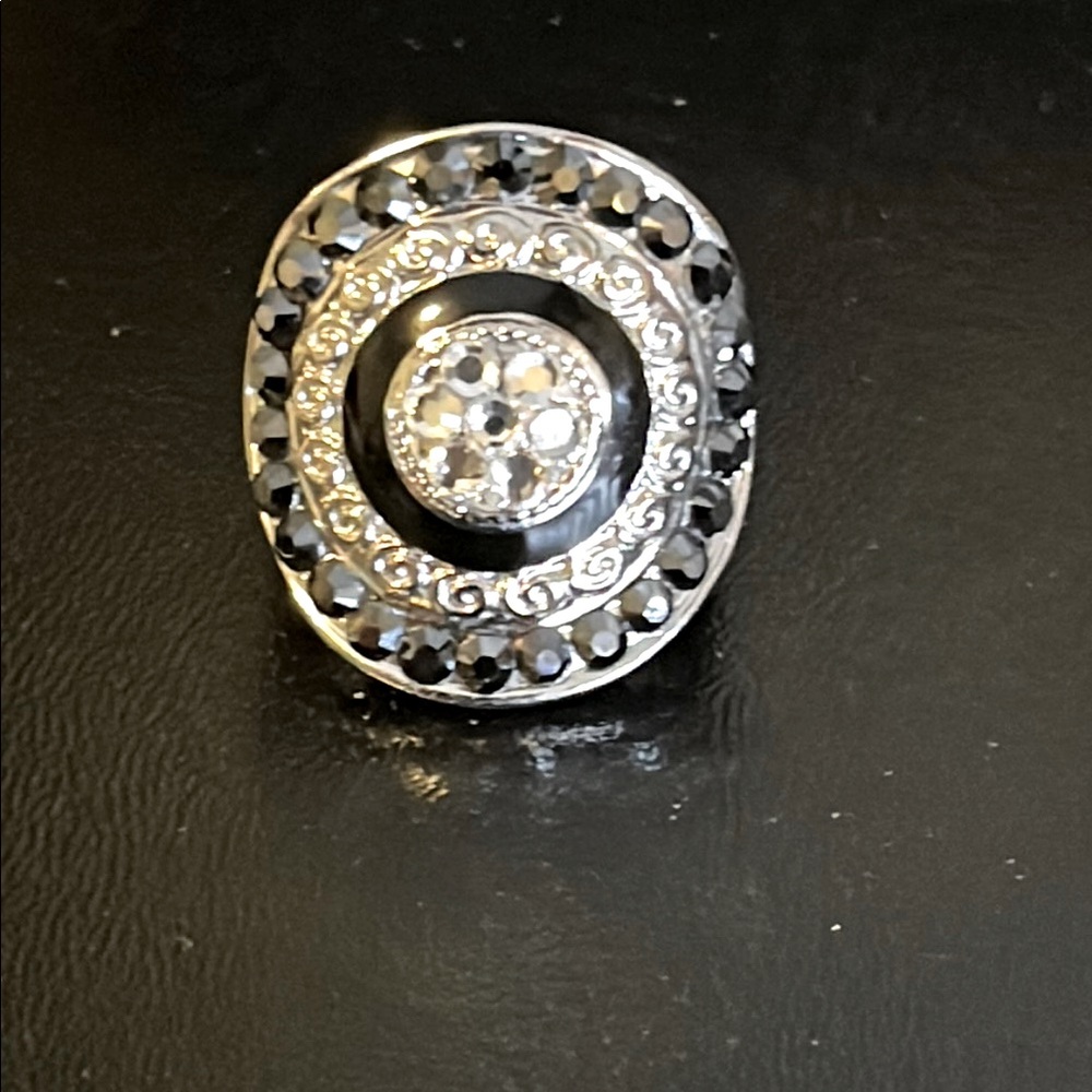 ALDO Black and Silver rhinestone Women's 💍